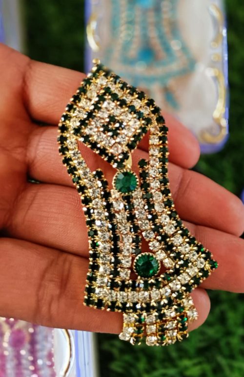 NEW BEST NALEN PAK IN DIAMONDS ISLAMIC BROOCHES